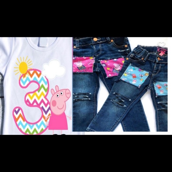 peppa pig birthday outfit